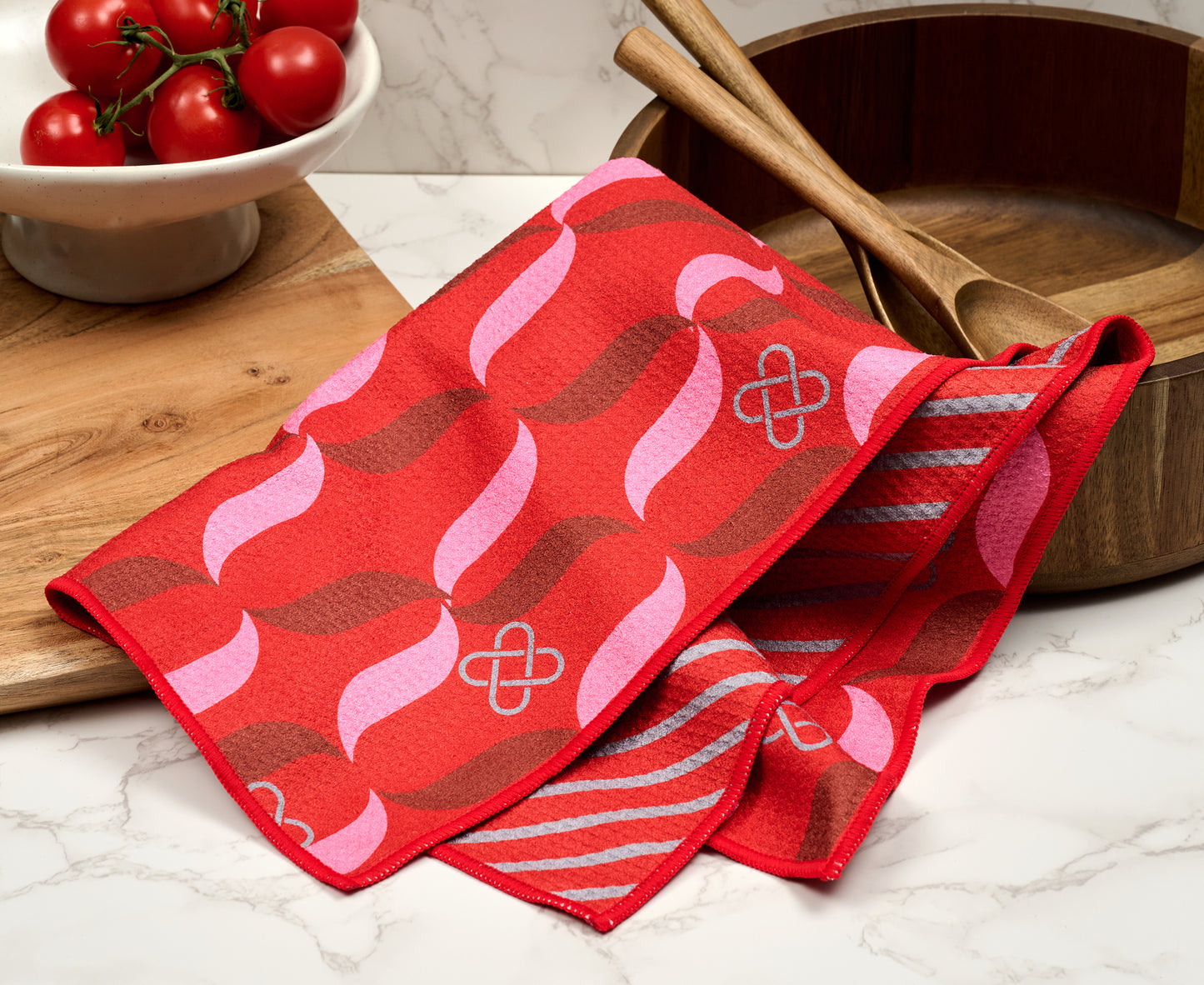 Berry Twist- Double Sided Tea Towel