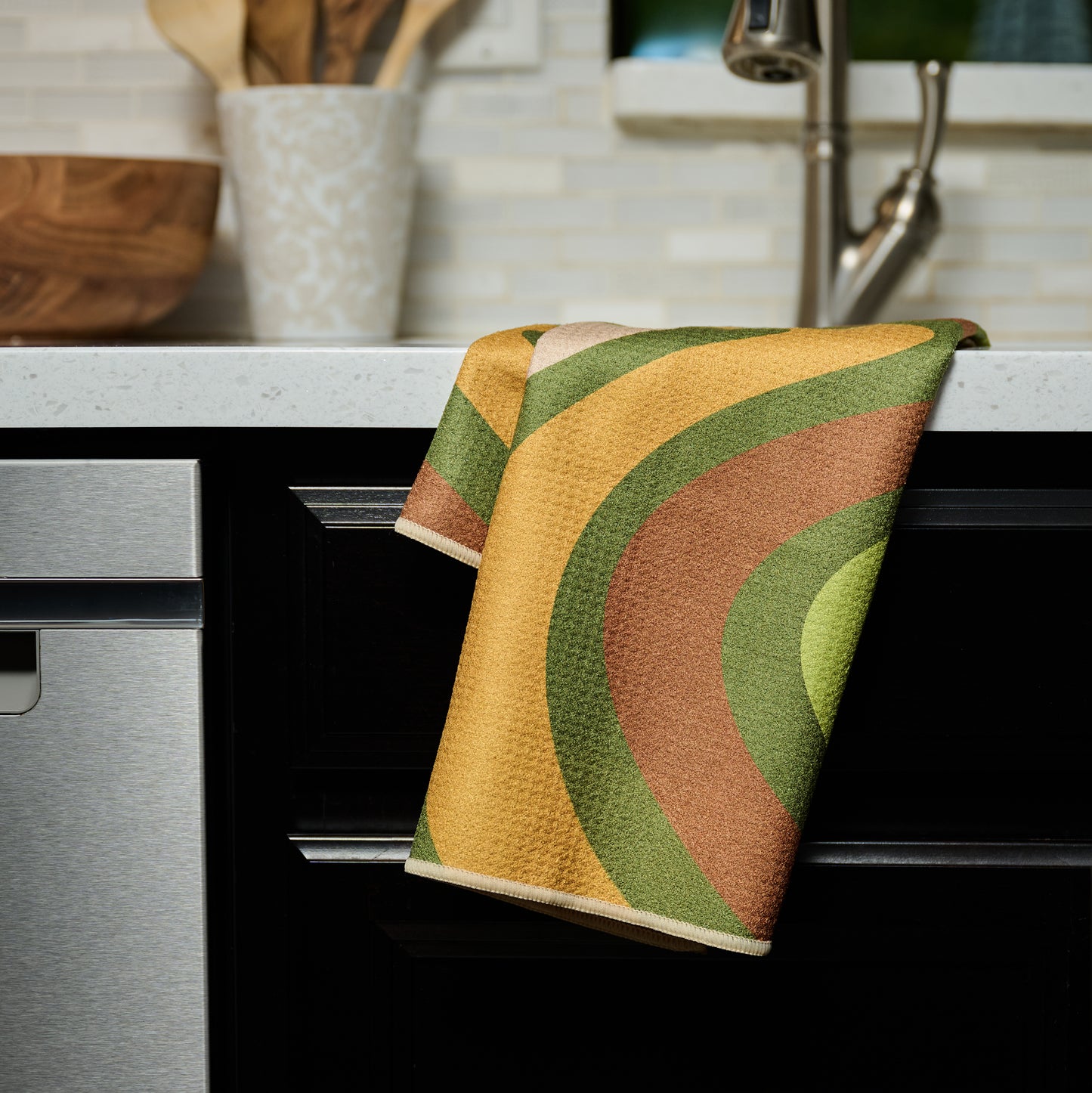 Harvest Flow - Double Sided Tea Towel