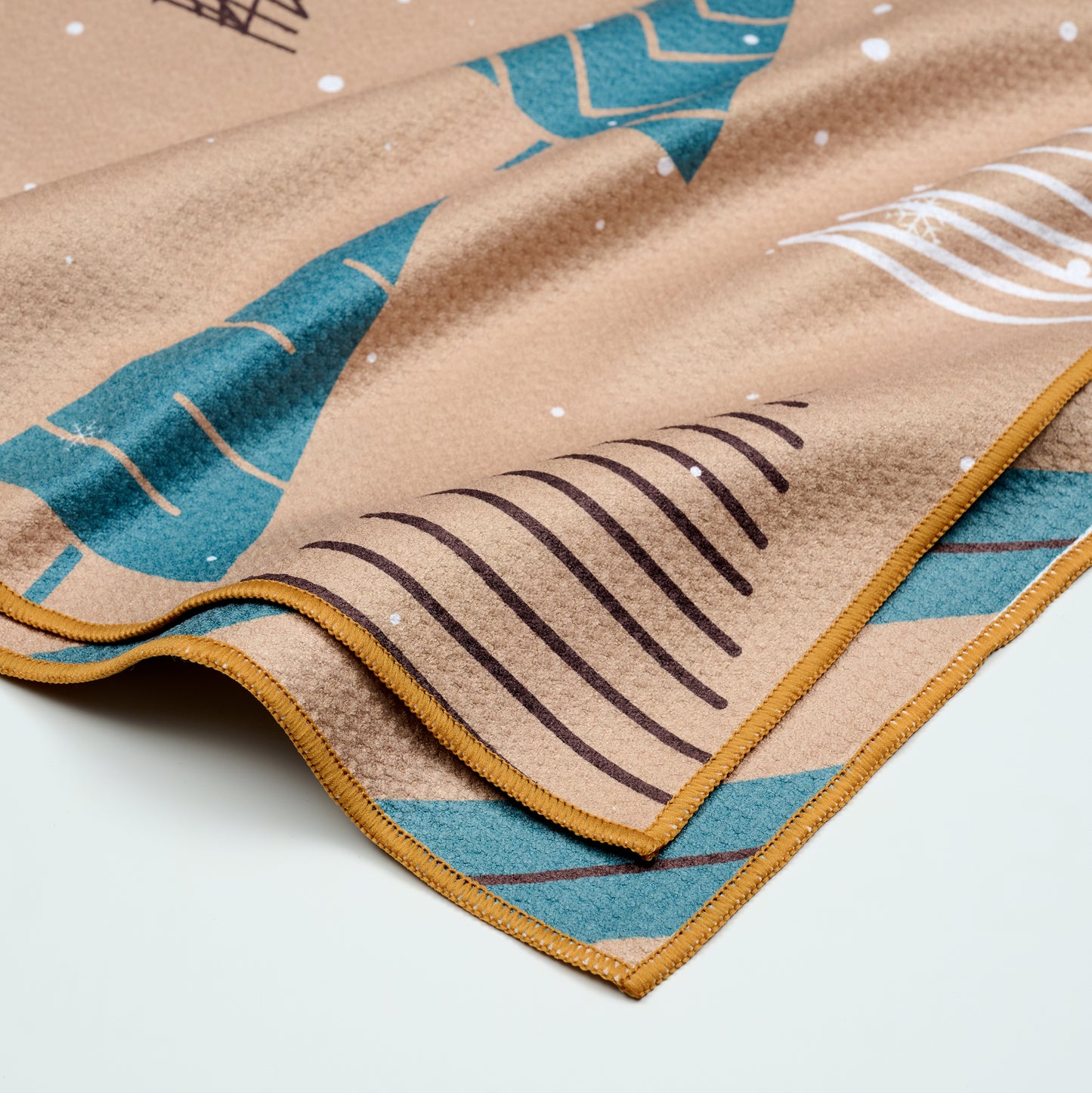 Modern Pines Holiday Tea Towel