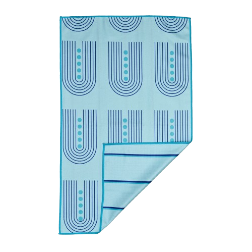 Blue Arch Double-Sided Tea Towel