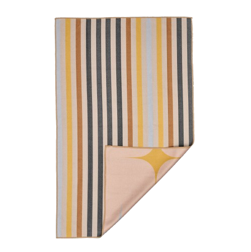 Canyon Stripes Double-Sided Tea Towel